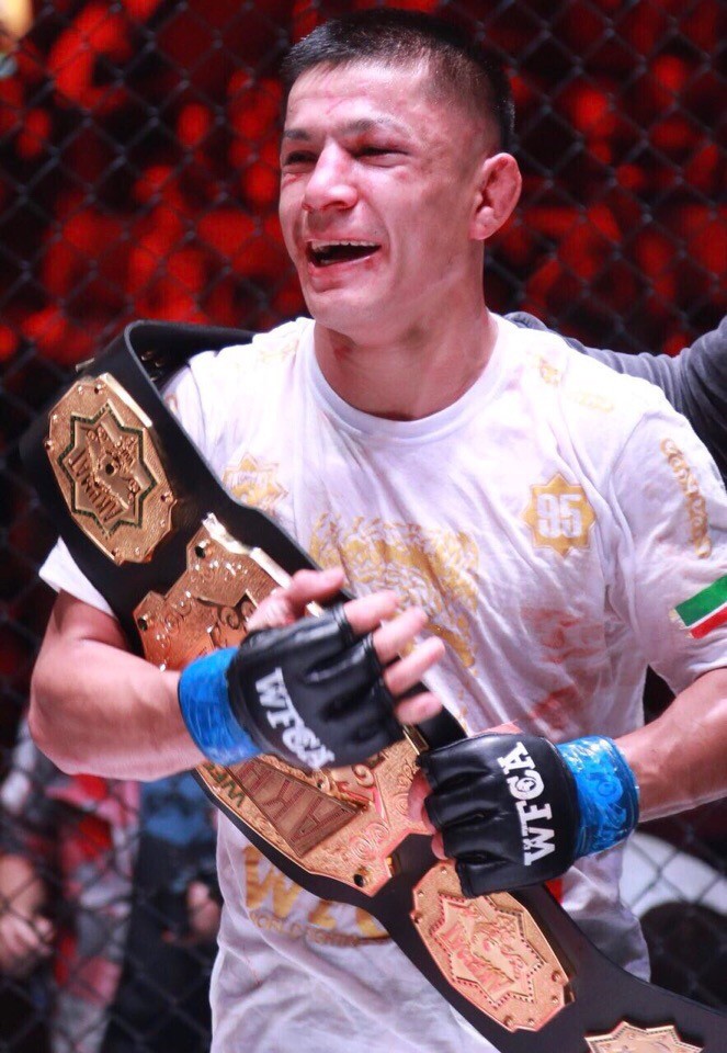 Таджикский боец Азам Гафоров стал чемпионом клуба “Ахмат”