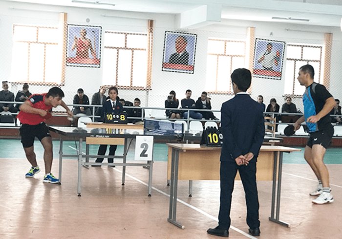 В Душанбе прошел турнир по настольному теннису