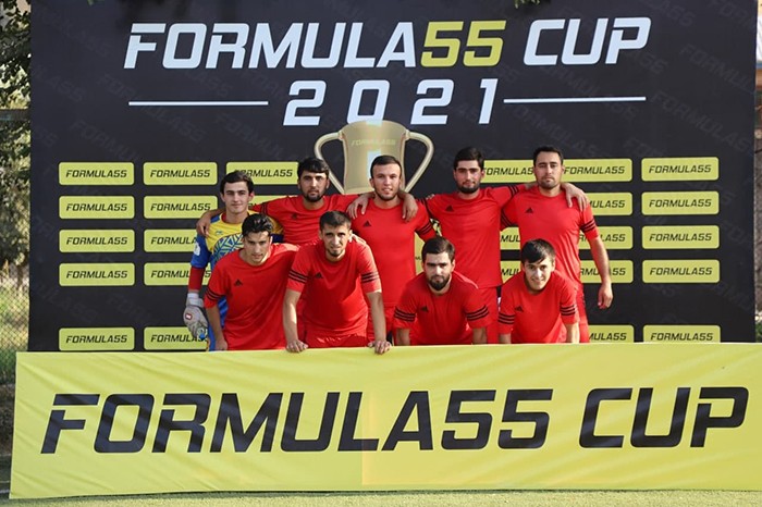 Компания «Formula55» дала старт открытию турнира по мини-футболу «FORMULA55 CUP-2021»