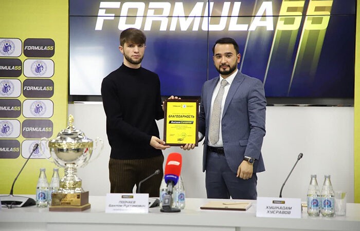 Formula55 поддержала футболиста Файзали Сардорова в рамках проекта «ТОҶИКИСТОН БА ПЕШ!»