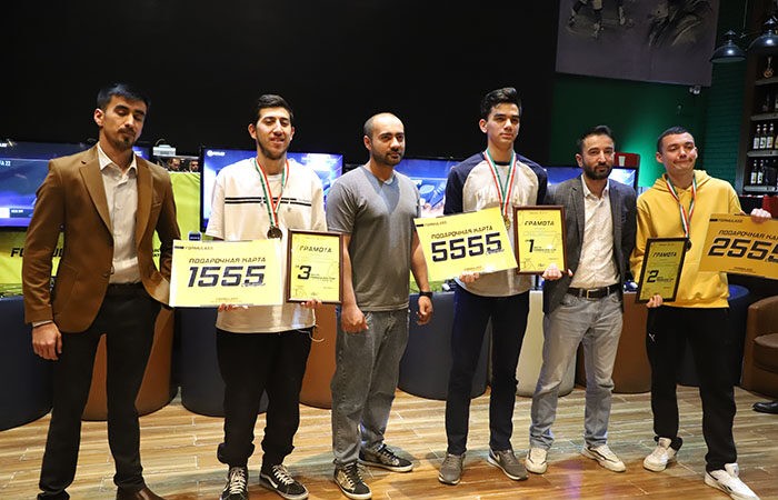 В Душанбе завершился киберспортивный турнир «Formula55 CUP» по FIFA 22