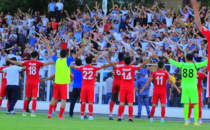 В матче «Истаравшана» против узбекского клуба было забито 9 мячей!