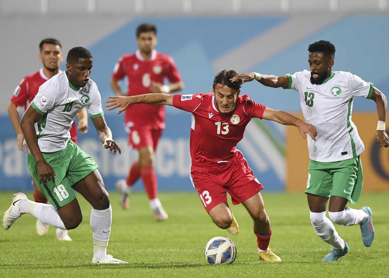 Кубок Азии-2022: Таджикистан – С.Аравия – 0:5 – фото