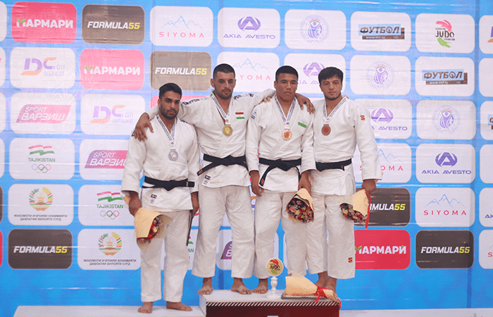 Компания «Formula55» наградила победителей турнира по дзюдо на Кубок Президента Таджикистана
