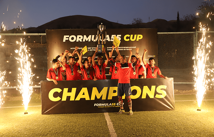 В Нуреке состоялся финал турнира по мини-футболу «Formula55 Cup»