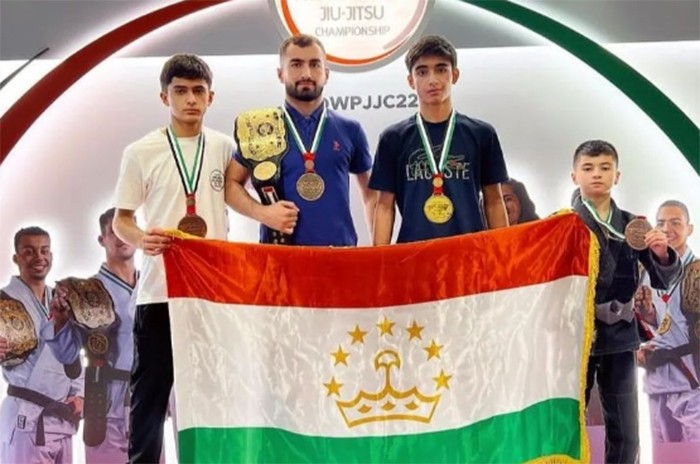 Таджикские джитсеры – призеры ЧМ в ОАЭ