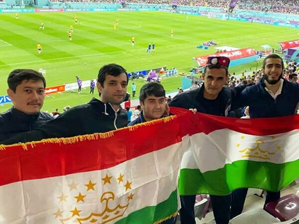 Таджикский флаг – на чемпионате мира в Катаре!