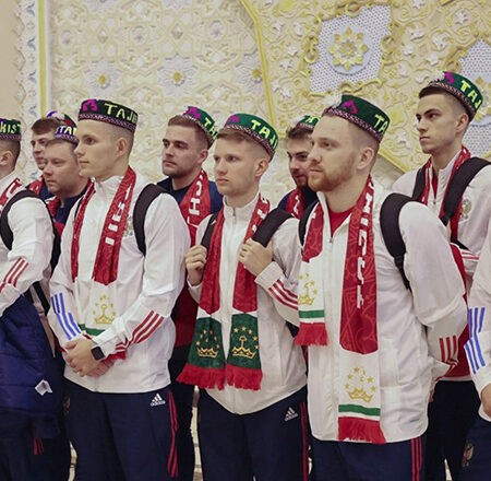 сборная России в Таджикистане