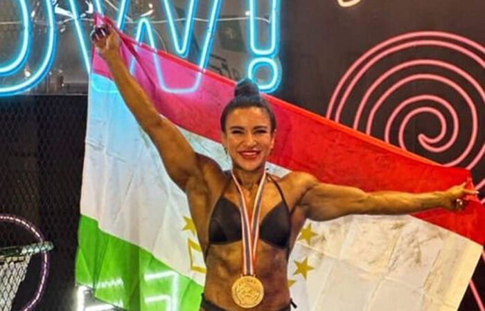 Таджикская спортсменка – чемпионка мира по бодибилдингу!!!
