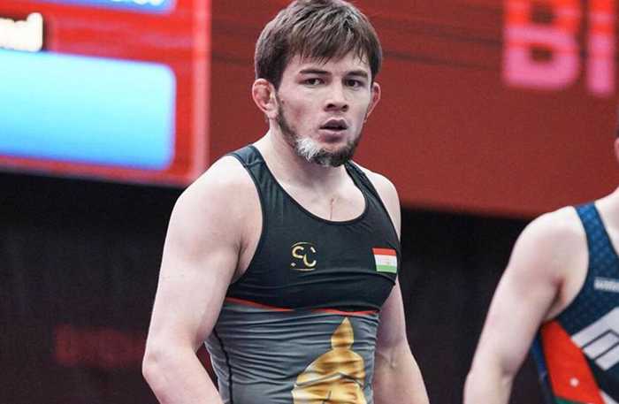 Таджикский борец выиграл серебро на чемпионате Азии-2023