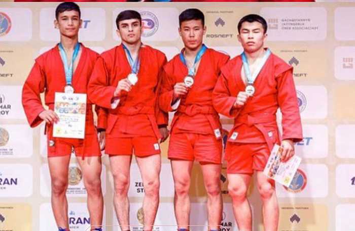 Таджикские самбисты на чемпионате Азии выиграли еще девять медалей