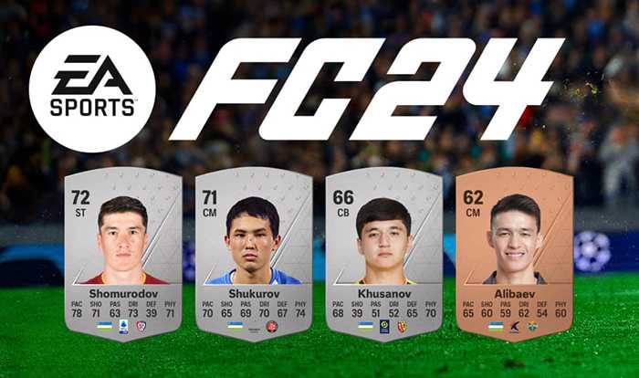 Узбекские игроки попали в EA FC 24, а есть ли там таджикистанцы?