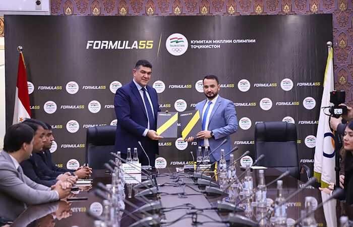 «FORMULA 55» поддерживает подготовку таджикских спортсменов к Олимпийским играм 2024 в Париже