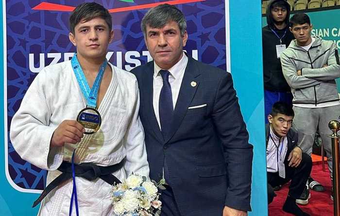 Новая медаль молодых дзюдоистов на ЧА в Узбекистане