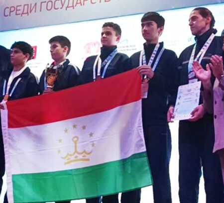 Школьный спорт в Таджикистане