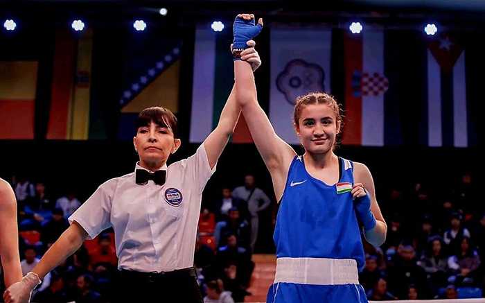 Таджикская девушка-боксер – вице-чемпион мира в Ереване