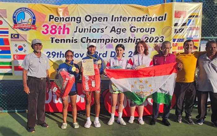 Таджикские теннисисты отличились на турнире в Малайзии