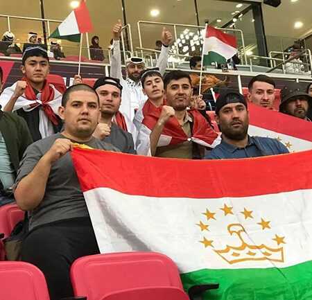 сборная Таджикитана - болельщики