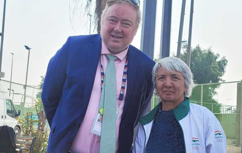Таджикистанец выступил на КА, Зебинисо Рустамова – почетный гость турнира