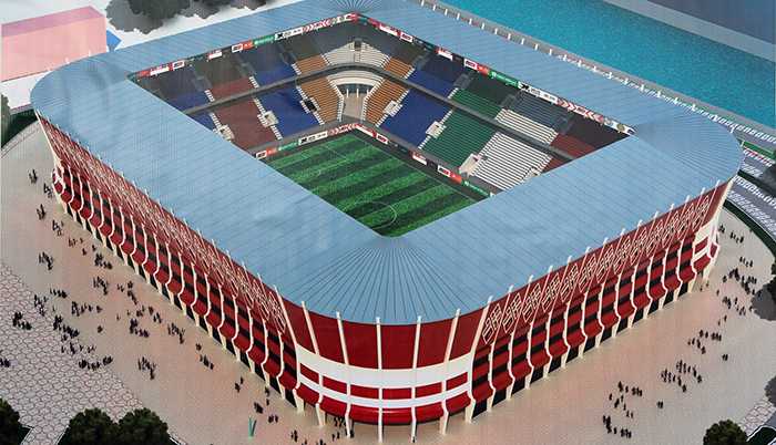стадион в Душанбе