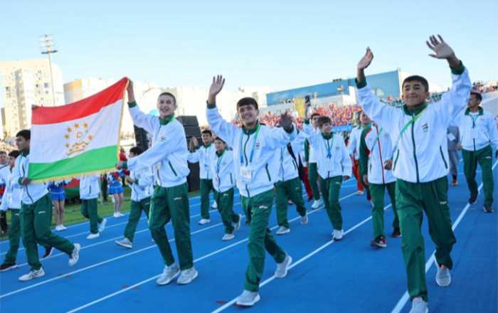 Таджикистанцы приняли участие в церемонии открытия Игр «Дети Азии»