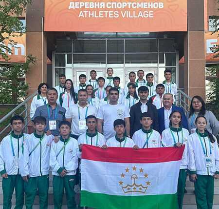 сборная Таджикистана на играх Дети Азии