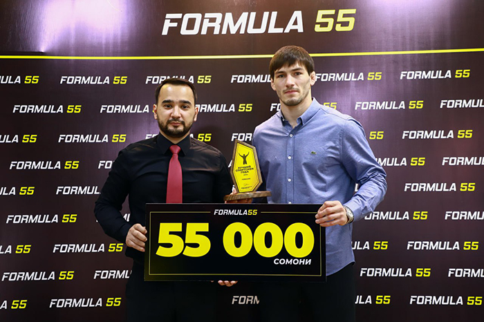 Сомон Махмадбеков назван лучшим спортсменом 2024 года по версии FORMULA55!