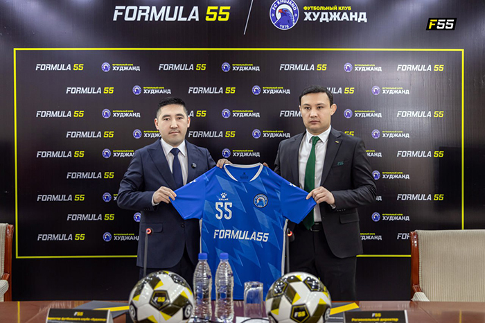 Компания FORMULA55 и ФК «Худжанд» продлили соглашение о генеральном спонсорстве