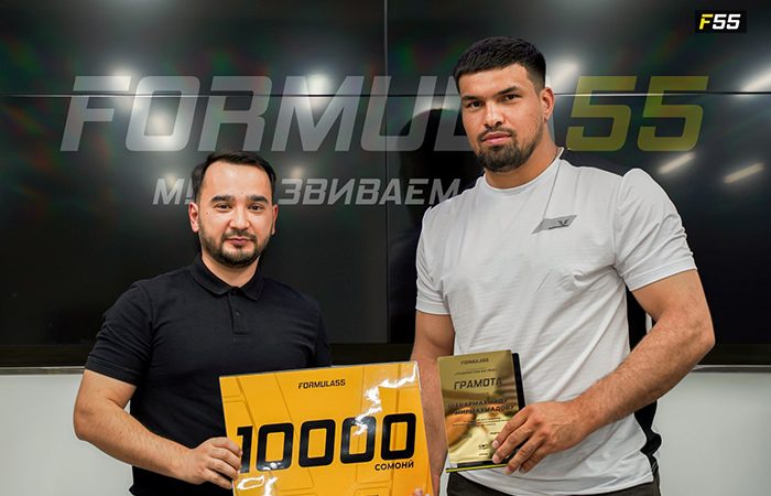 FORMULA55 поддержала очередного чемпиона мира — Шакармахмада  Мирмахмадова