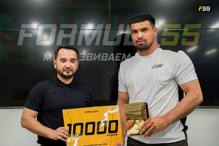 FORMULA55 поддержала очередного чемпиона мира — Шакармахмада  Мирмахмадова