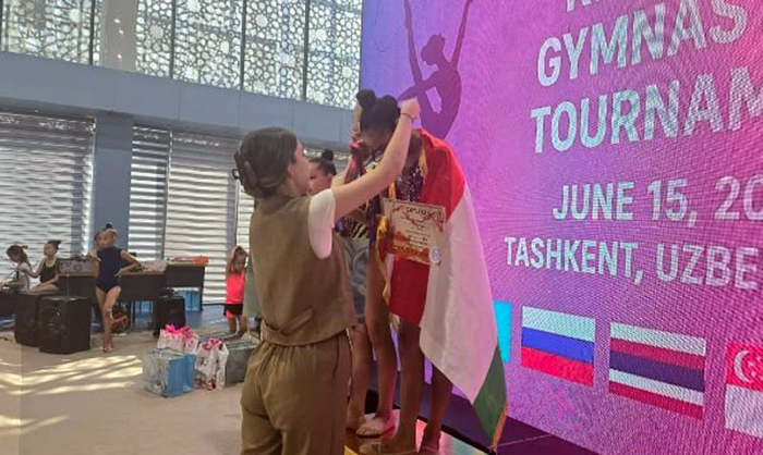 12 золотых медалей: успех таджикских гимнасток на турнире в Ташкенте
