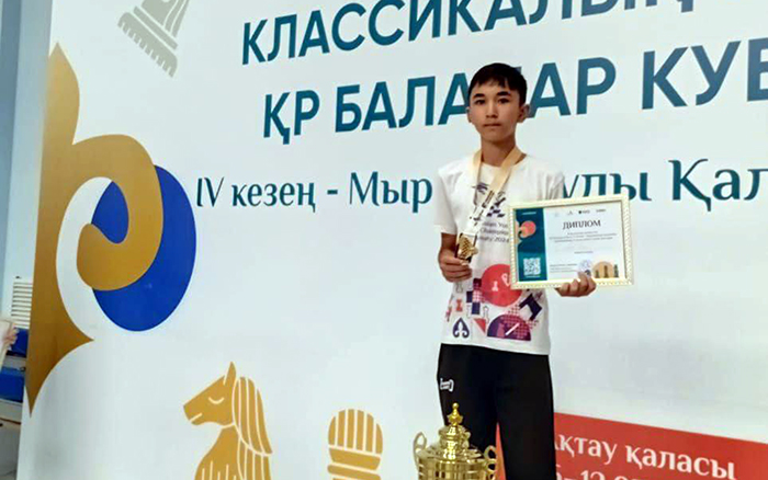 Юный шахматист из Таджикистана — победитель Кубка Казахстана