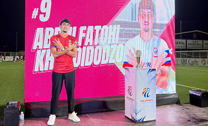 Таджикский форвард Абдулфаттохи Худойдодзода продолжит карьеру на Филиппинах