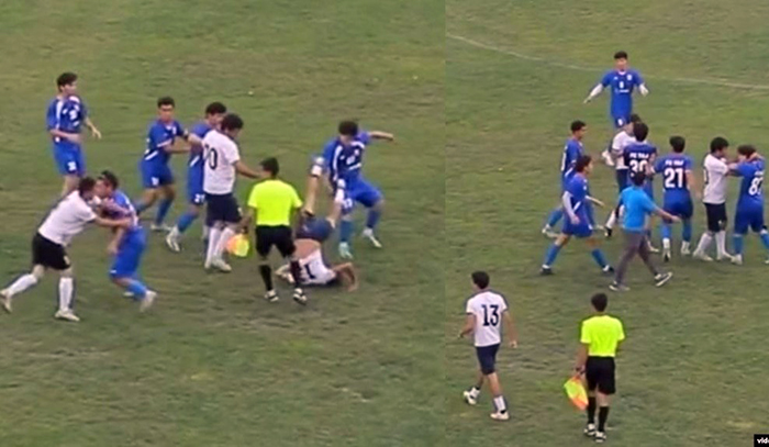 Вынесены наказания по делу о драке на матче «Исфара-2» — «Тодж»