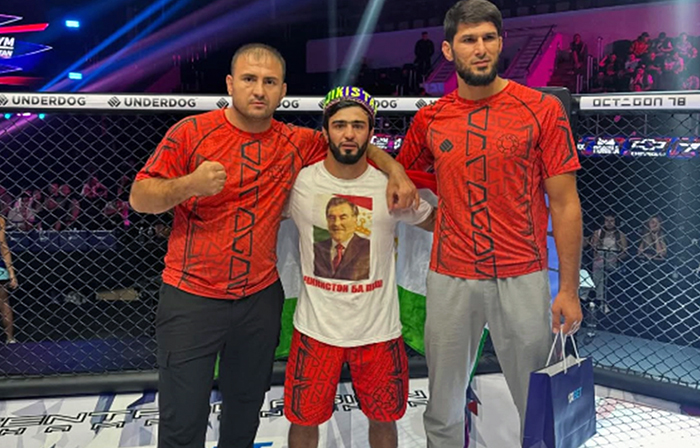 Тотальный разгром от Мадиева. Таджикский боец не оставил шансов сопернику