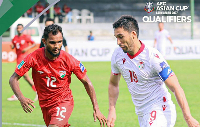 Сборная Таджикистана поднялась в рейтинге ФИФА после побед над Мальдивами