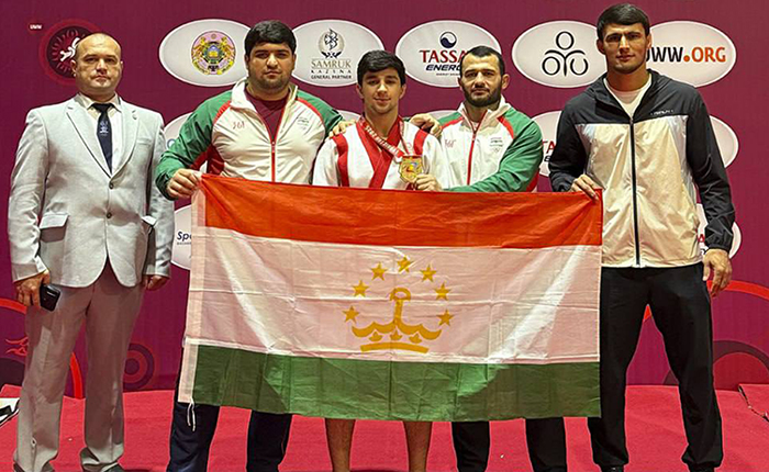 Борцы Таджикистана выиграли два золота на Кубке мира по курашу