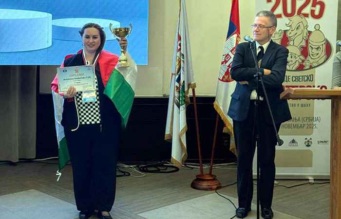 Надежда Антонова завоевала бронзовую медаль на ЧМ-2025