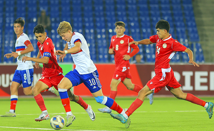 Юношеская сборная Таджикистана дважды сыграет с Россией в товарищеских матчах