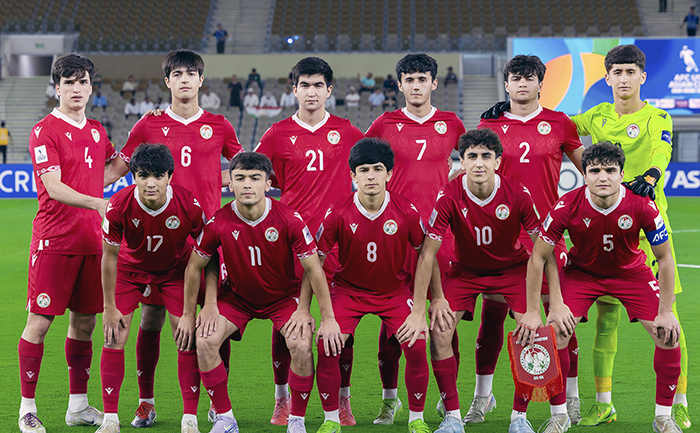 Опубликована заявка сборной Таджикистана на ЧМ-2025 U-17