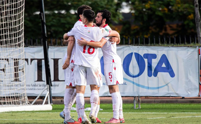 Таджикистан одержал крупную победу над Восточным Тимором – лучшие фотокадры