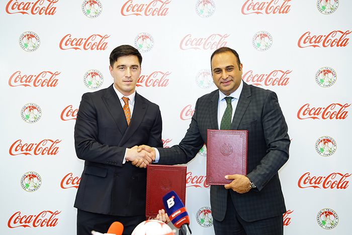 «Кока-Кола Нушокиҳои Тоҷикистон» и Федерация Футбола Таджикистана подтвердили долгосрочное партнёрство