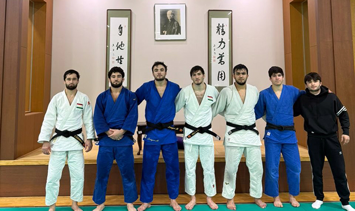 Сборная Таджикистана провела сборы в Токио с участием лучших дзюдоистов