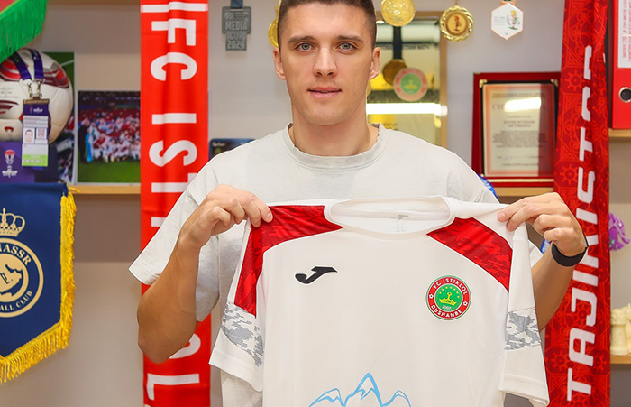 «Истиклол» усиливает атаку: украинский игрок Билоног — в Душанбе