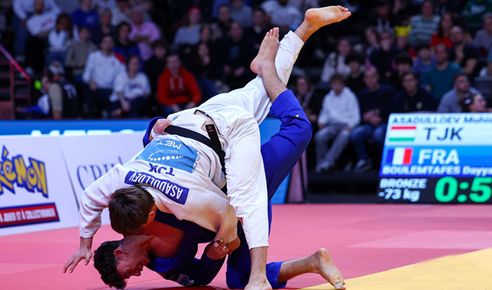 Бронза в Париже: Мухиддин Асадуллоев — призёр Paris Grand Slam-2026