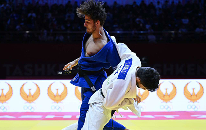 Бронза Нурали Эмомали и пятое место Суфиева: итоги первого дня Tashkent Grand Slam